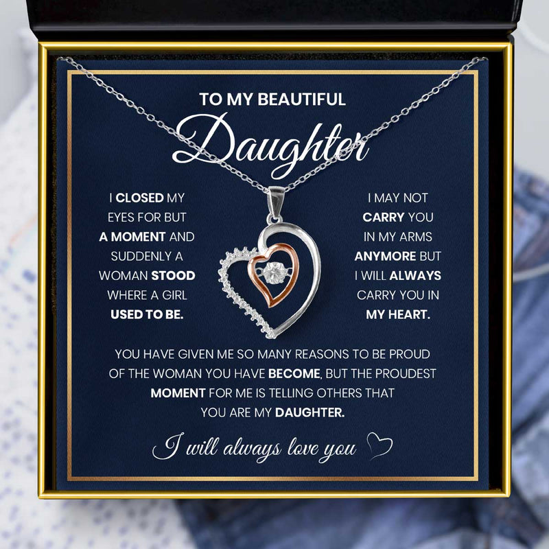 Most Unique Gift For Daughter 2024 - Pure Silver Heart Necklace Gift Set