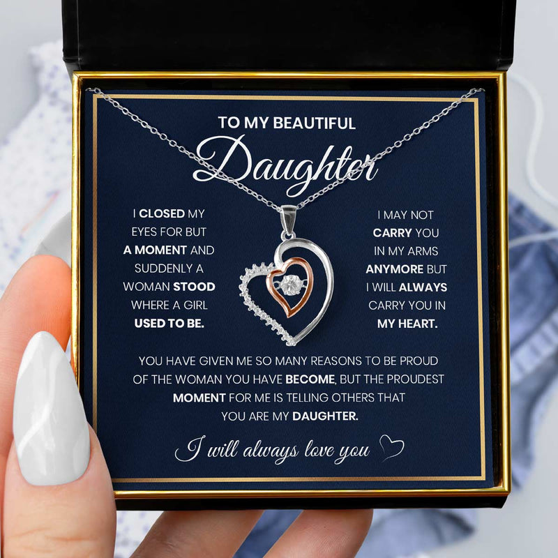 Most Unique Gift For Daughter 2024 - Pure Silver Heart Necklace Gift Set