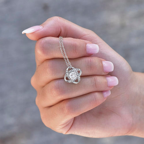 Unique Gift For Mom to be/ New Mom - Pure Silver Necklace In Rose Drawer Box Gift Set