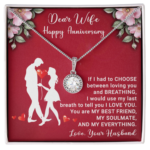 Most Unique Anniversary Gift For Wife  - Pure Silver Necklace Gift Set