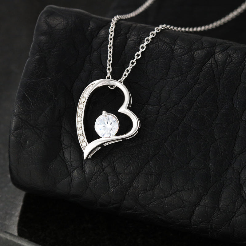 Special Romantic Gift For Soulmate - Pure Silver Heart Necklace Gift Set