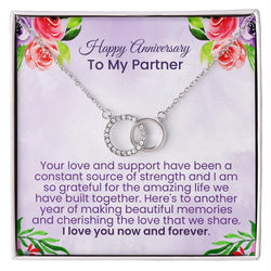 Anniversary Gift For Wife - 925 Sterling Silver Pendant Set