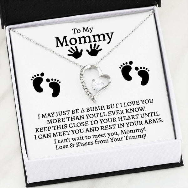 Most Cool Gift for Mom to be/Pregnant Woman - Pure Silver Necklace Gift Set