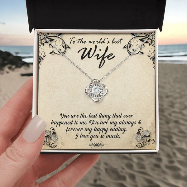 Most Thoughtful Gift Idea for Wife - Pure Silver Necklace Gift Set