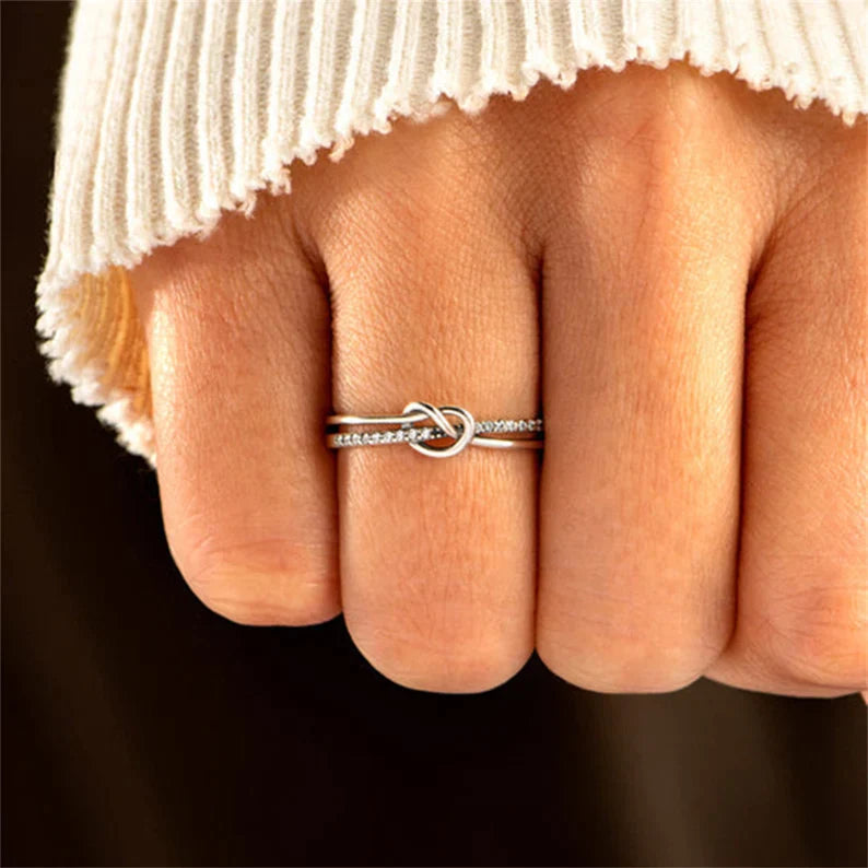 To My Daughter - Friendship Knot Ring