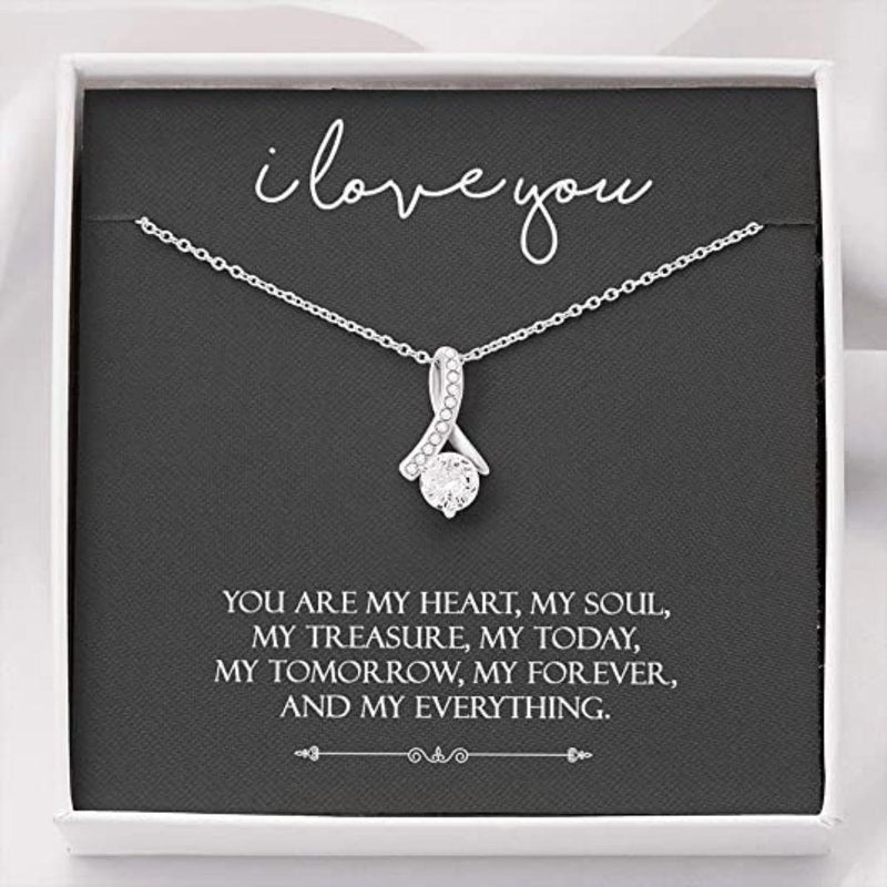 Most Unique Gift For Female Partner - Pure Silver Necklace Gift Set