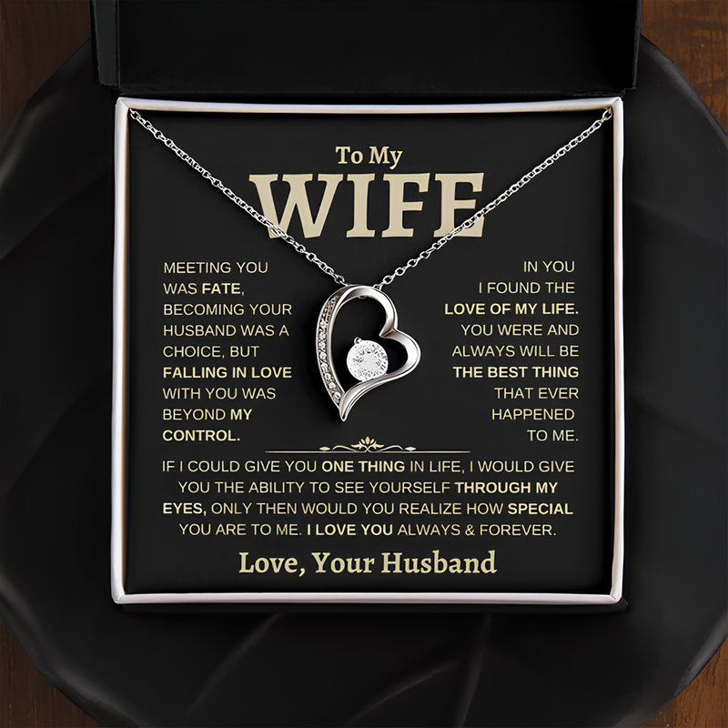 Most Unique Gift For Indian Wife 2025 - Pure Silver Heart Necklace Gift Set