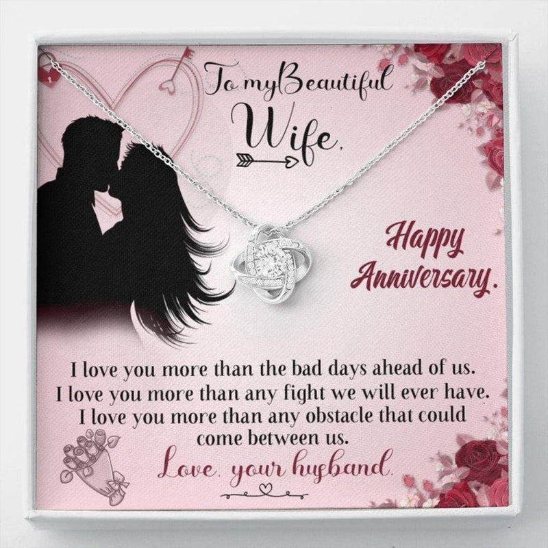 Special Marriage Anniversary 2024 Gift For Wife - Pure Silver Necklace Gift Set